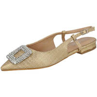 Zapatos Mujer Bailarinas-manoletinas L&R Shoes L88-343 Oro