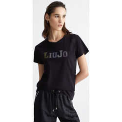textil Mujer Tops y Camisetas Liu Jo Camiseta con logotipo Negro