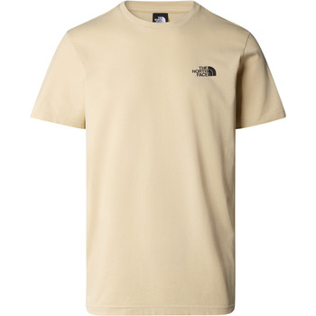 textil Hombre Polos manga corta The North Face M S/S SIMPLE DOME TEE Beige