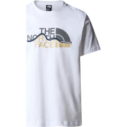 textil Hombre Camisas manga corta The North Face M S/S MOUNTAIN LINE TEE Blanco