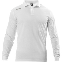 textil Tops y Camisetas Errea Polo Team Colour 2012 Ml Blanco