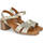 Zapatos Mujer Zapatos de tacón Eva Frutos MD3402 Oro