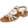 Zapatos Mujer Sandalias L&R Shoes LR1388 Oro