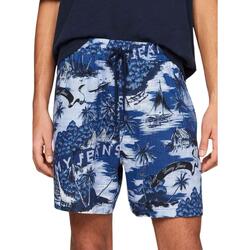 textil Hombre Shorts / Bermudas Tommy Jeans TJM AO HAWAIIAN BEACH SHORT Azul