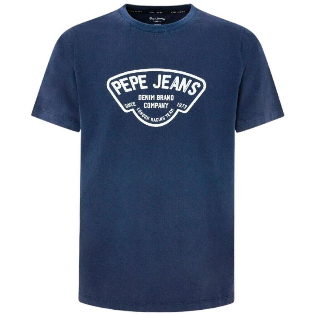 textil Hombre Camisetas manga corta Pepe jeans PM59381 CHERRY Azul