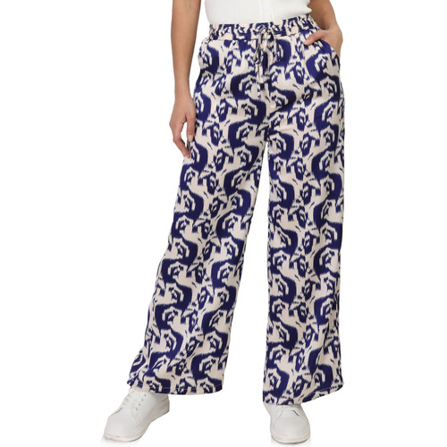 textil Mujer Pantalones La Modeuse 69735_P162309 Azul