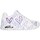 Zapatos Mujer Deportivas Moda Skechers DEPORTIVA  UNO AIR SPREAD LOVE Blanco