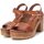 Zapatos Mujer Zapatos de tacón Refresh LR170777 Marrón