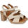 Zapatos Mujer Zapatos de tacón Eva Frutos MD962 Beige