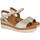 Zapatos Mujer Sandalias Eva Frutos MD569 Oro