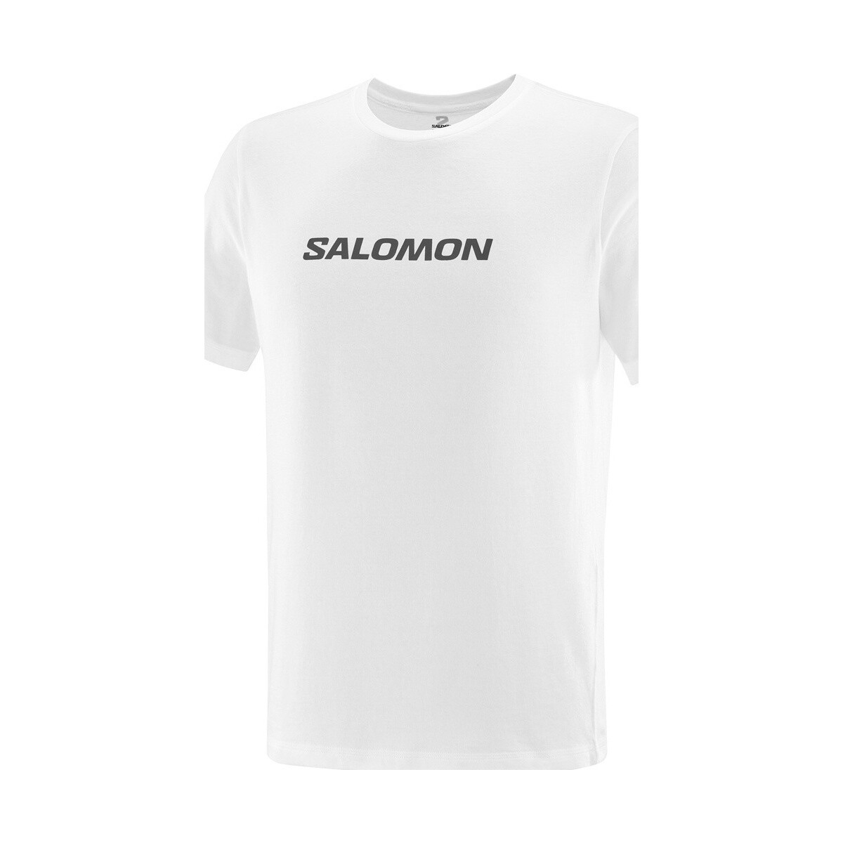 textil Hombre Camisas manga corta Salomon SAL LOGO PERF SS TEE M Blanco
