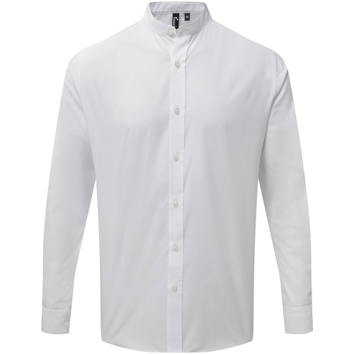 textil Hombre Camisas manga larga Premier PR258 Blanco