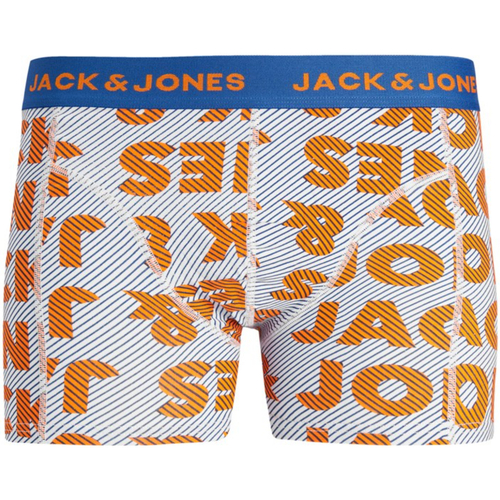 Ropa interior Hombre Boxer Jack & Jones 12240248 JACLOGO ILLUSION TRUNK SN EXUBERANCE Naranja