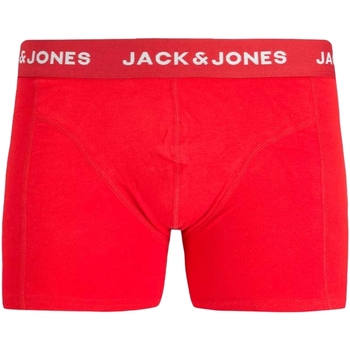 Ropa interior Hombre Boxer Jack & Jones 12223929 JACCOLOR TRUNK SN TRUE RED Rojo