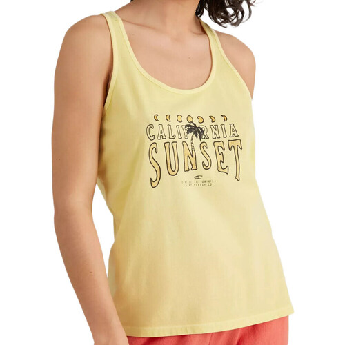 textil Mujer Camisetas sin mangas O'neill  Amarillo