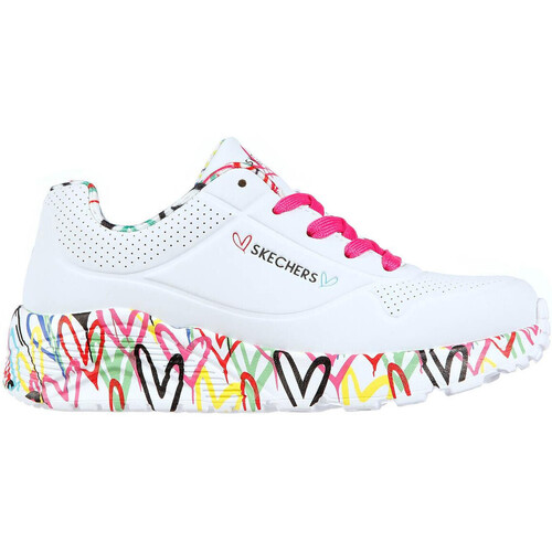 Zapatos Mujer Deportivas Moda Skechers 314976L Blanco