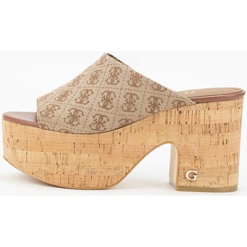 Zapatos Mujer Sandalias Guess 32257 BEIGE