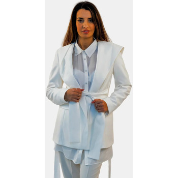 textil Mujer cazadoras Fracomina FR24SJ3002W42901 Blanco