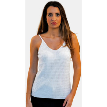 textil Mujer Tops / Blusas Fracomina FR24ST4007K410R9 Blanco