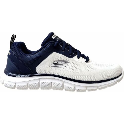 Zapatos Hombre Zapatillas bajas Skechers Track broader Blanco