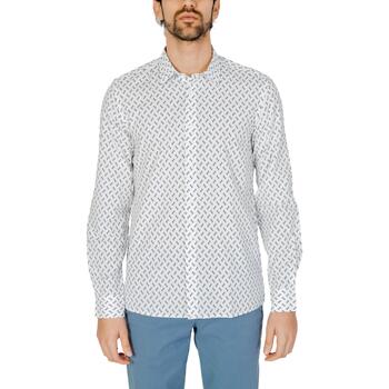 textil Hombre Camisas manga larga Antony Morato MMSL00614-FA430604 Blanco