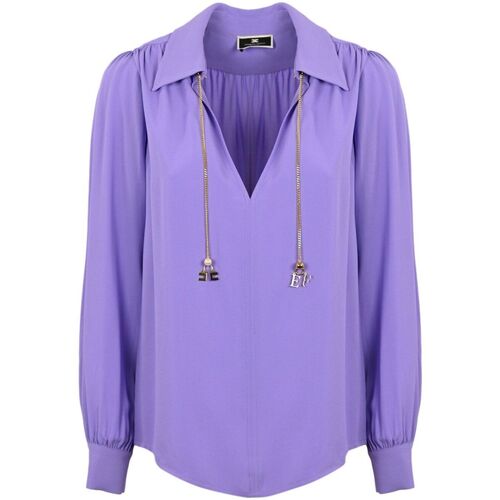 textil Mujer Camisas Elisabetta Franchi CAT3041E2-AS6 Violeta