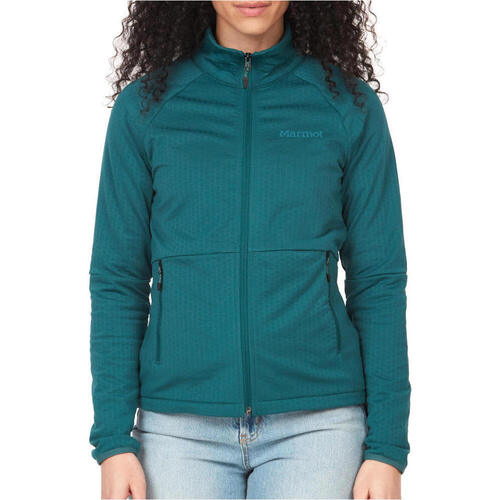 textil Mujer Sudaderas Marmot Wm s Leconte Fleece Jacket Verde