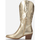 Zapatos Mujer Botas La Modeuse 69873_P162561 Oro