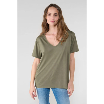 textil Mujer Tops y Camisetas Le Temps des Cerises Camiseta PARODIA Verde