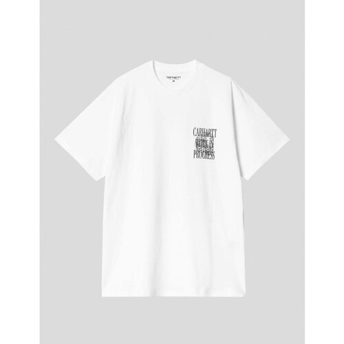 textil Hombre Camisetas manga corta Carhartt CAMISETA   ALWAYS A WIP TEE   WHITE Blanco