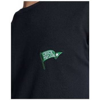 textil Tops y Camisetas Converse Retro Chuck Flag  10025976-A01 Negro