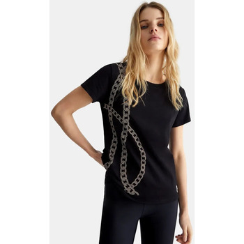 textil Mujer Tops y Camisetas Liu Jo TA4197-J6040 Negro