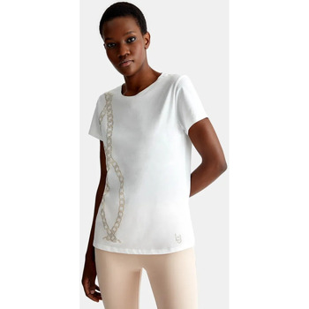 textil Mujer Tops y Camisetas Liu Jo TA4197-J6040 Marfil