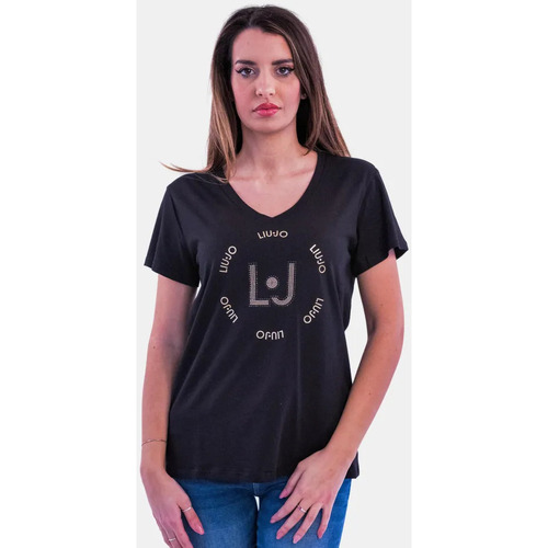 textil Mujer Tops y Camisetas Liu Jo TA4137-J6040 Negro