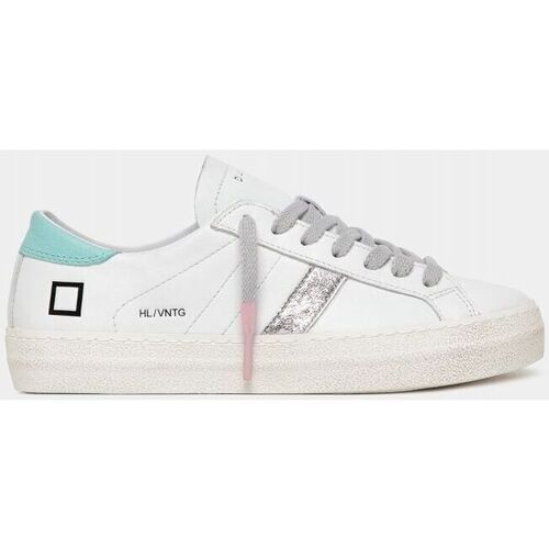Zapatos Mujer Deportivas Moda Date W401-HL-VC-HM - HILL LOW VINTAGE-WHITE MINT Blanco