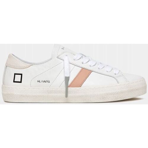 Zapatos Mujer Deportivas Moda Date W401-HL-VC-IR - HILL LOW VINTAGE-WHITE CREAM Blanco