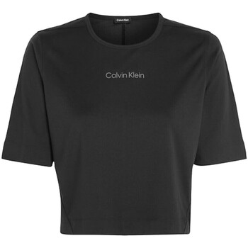 textil Mujer Camisetas manga corta Calvin Klein Jeans 00GWS4K210 Negro