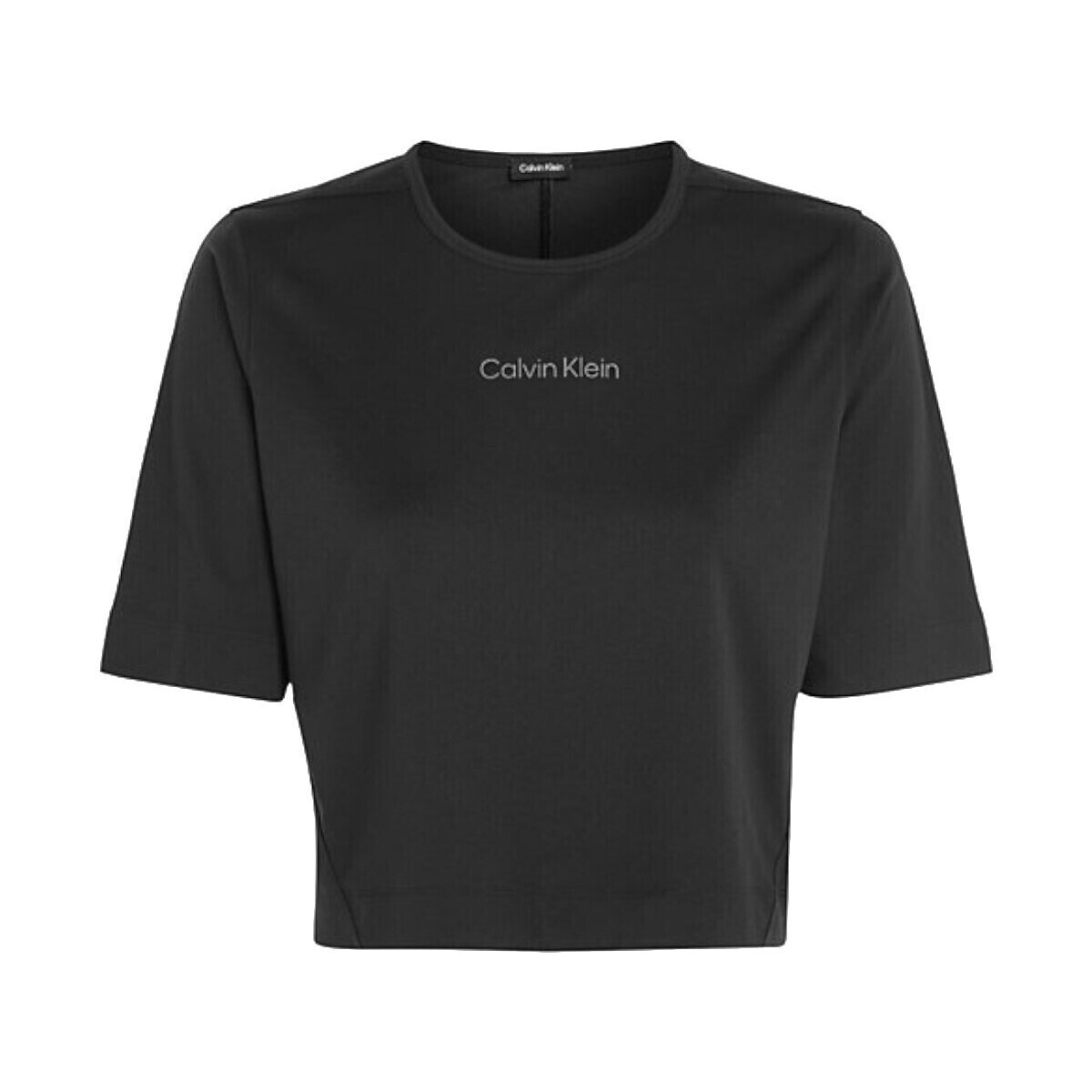 textil Mujer Camisetas manga corta Calvin Klein Jeans 00GWS4K210 Negro