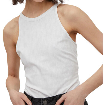 textil Mujer Camisetas sin mangas Vila  Blanco