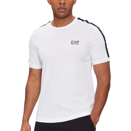 textil Hombre Tops y Camisetas Emporio Armani EA7 T-Shirt Blanco