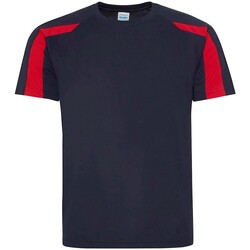 textil Hombre Camisetas manga larga Awdis Cool JC003 Rojo