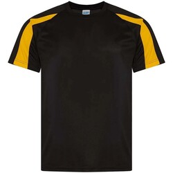 textil Hombre Camisetas manga larga Awdis Cool JC003 Negro