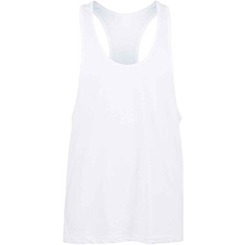 textil Hombre Camisetas sin mangas Sf SF236 Blanco