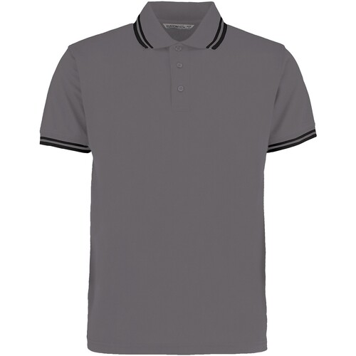 textil Hombre Tops y Camisetas Kustom Kit PC6302 Negro