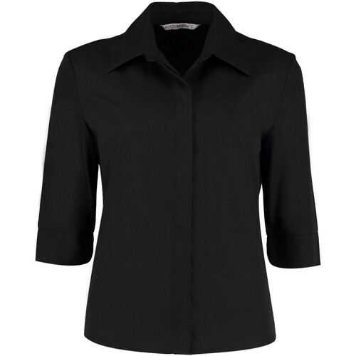 textil Mujer Camisas Kustom Kit Continental Negro