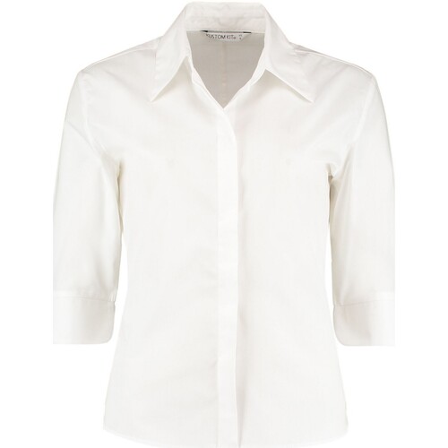 textil Mujer Camisas Kustom Kit Continental Blanco