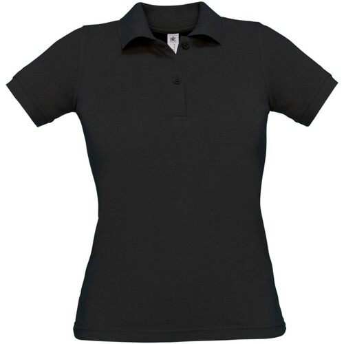 textil Mujer Tops y Camisetas B&c Safran Pure Negro