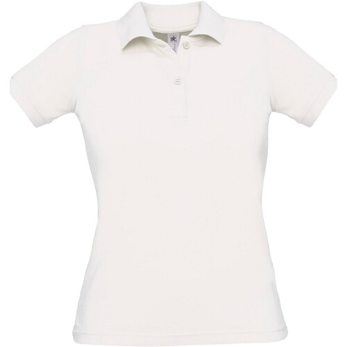 textil Mujer Tops y Camisetas B&c Safran Pure Blanco