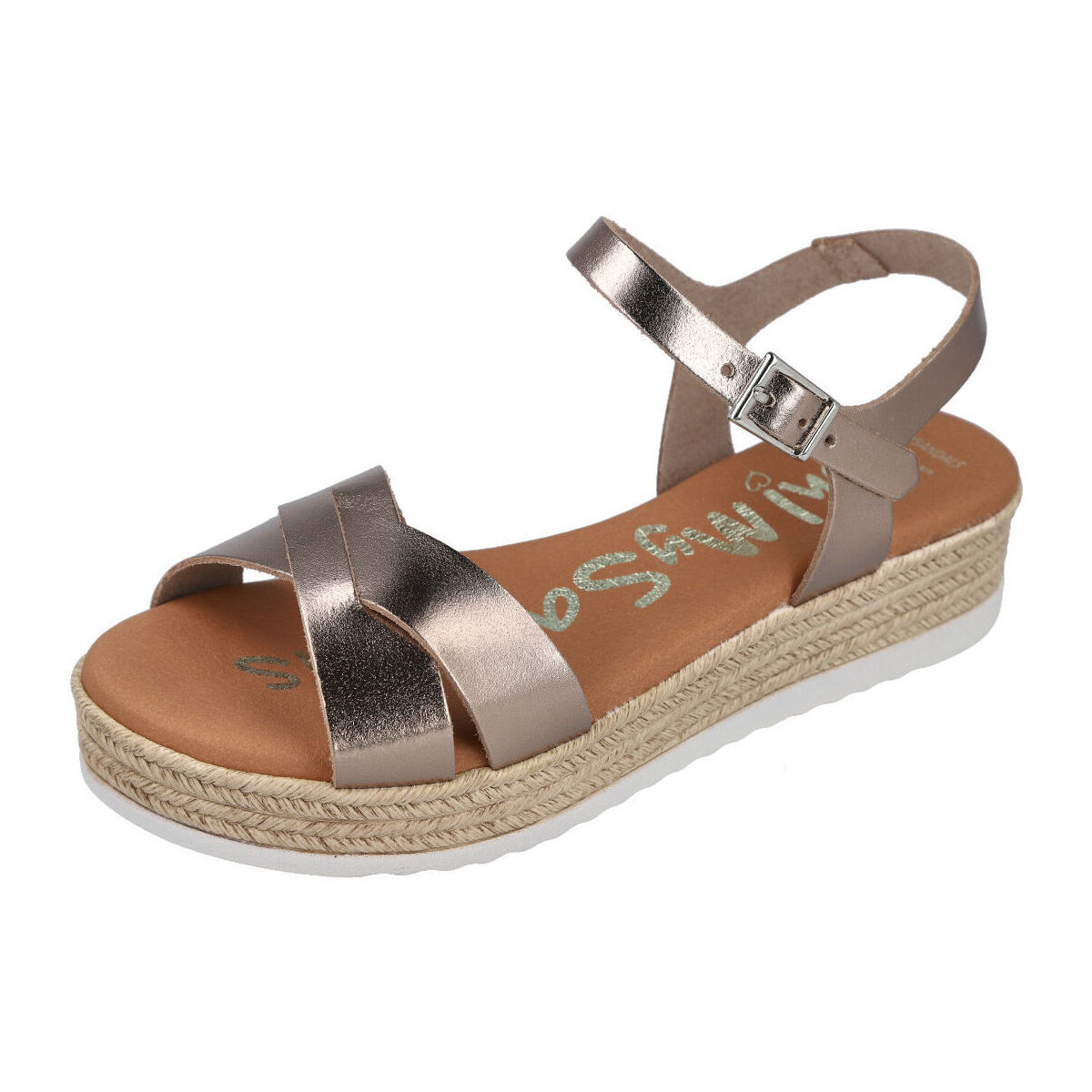 Zapatos Mujer Sandalias Oh My Sandals MD5431 Oro