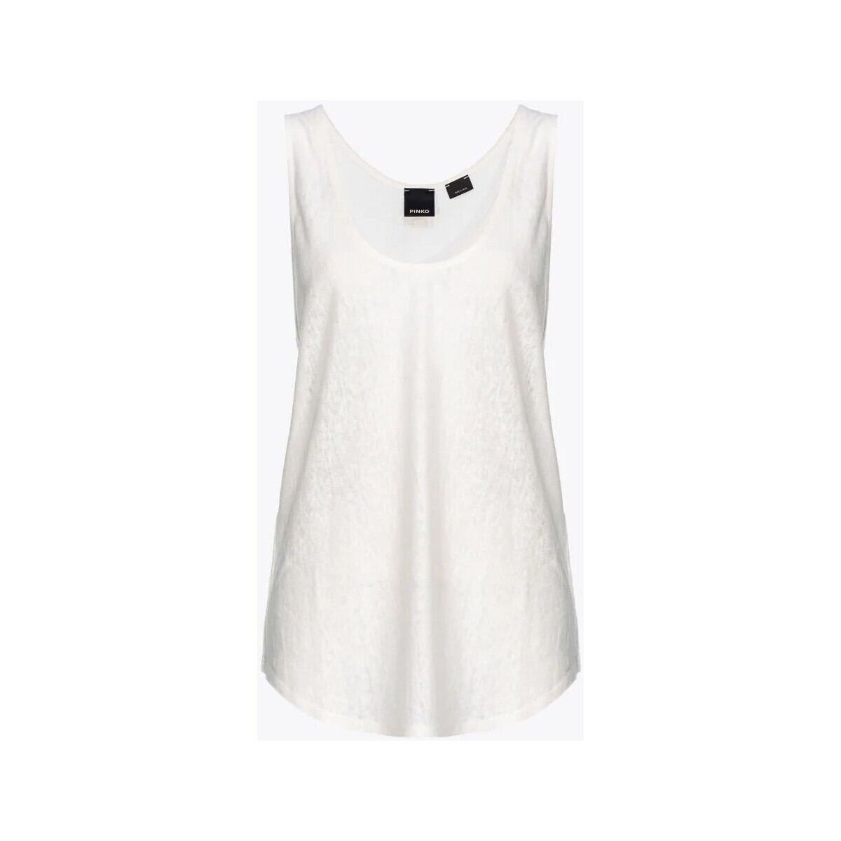 textil Mujer Camisetas sin mangas Pinko CARS 103475 A1U9-Z05 Blanco